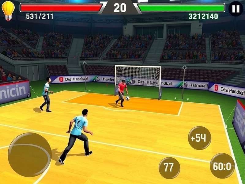 Desi Handball King Multiplayer Match